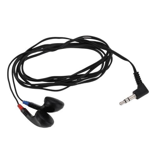 OTOTEC 1 Stück Stereo-Kopfhörer Kabelgebundene Ohrhörer Kompatibel mit Gameboy Classic Ersatzkopfhörer Rot/Blau DMG-02-Stil 3,5-mm-Kopfhörerbuchse von OTOTEC