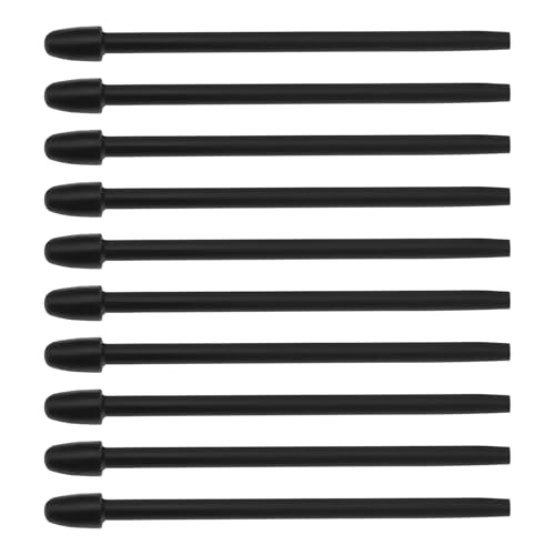 OTOTEC 10 Stück Runde Spitzen für Digitale Stifte Kompatibel mit LAMY AL-star EMR Z105 PC/EL Speziell für Glatte Glänzende Oberflächen 0,7 Mm Spitzenradius von OTOTEC
