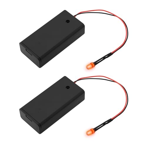 OTOTEC 2 STK 5mm Rot LED-Alarm-Falschalarm mit Vorverdrahtetem Batteriehalter für Autos Motorräder Garagen Batterien Nicht Im Lieferumfang Enthalten OTOTEC 2 STK 5mm Rot LED-Alarm-Falschalarm mit Vorverdrahtetem Batteriehalter für Autos Motorräder Garagen Batterien Nicht Im Lieferumfang Enthalten von OTOTEC