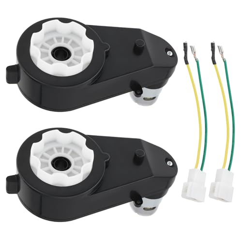 OTOTEC 2-teiliges 12-V-Elektromotor-Getriebe-Ersatzset 40000 U/min RS550-Antriebsmotor Getriebe 40000 U/min Übertragungsmotor für Kinder Autospielzeug OTOTEC 2-teiliges 12-V-Elektromotor-Getriebe-Ersatzset 40000 U/min RS550-Antriebsmotor Getriebe 40000 U/min Übertragungsmotor für Kinder Autospielzeug von OTOTEC