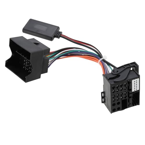 OTOTEC Auto Bluetooth 5.0 Mono Audio Adapter AUX Audiokabel Kompatibel mit VW Polo 2004 Kompatibel mit Passat 2006 Kompatibel mit Touareg 2002 Adapter 23cm von OTOTEC
