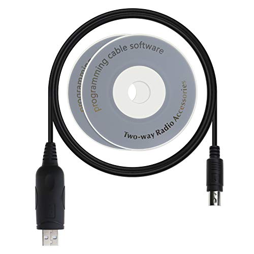 OTOTEC Programmierkabel USB auf 8 Pin CT-62 Cat und CD, kompatibel mit FT 857 857D FT100 817 817D VX 1700 Walkie-Talkie, 1,8 m von OTOTEC