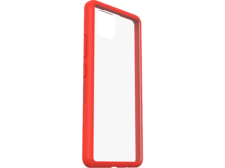 OTTERBOX React Series Case Handy-Schutzhülle 16.8 cm (6.6 Zoll) , Backcover, Samsung, Galaxy A42 5G, Transparent/Rot von OTTERBOX