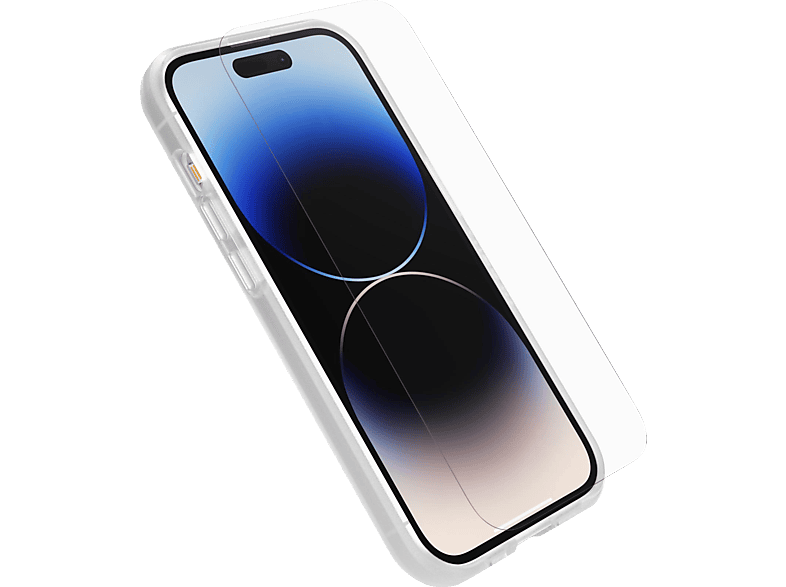 OTTERBOX React and Trusted Glass, Backcover, Apple, iPhone 14 Pro, Transparent von OTTERBOX