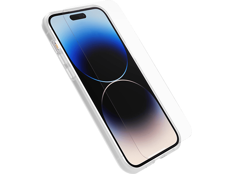 OTTERBOX React and Trusted Glass, Backcover, Apple, iPhone 14 Pro Max, Transparent von OTTERBOX