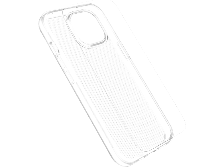 OTTERBOX React & Trusted Glass, Backcover, Apple, iPhone 15, Transparent von OTTERBOX