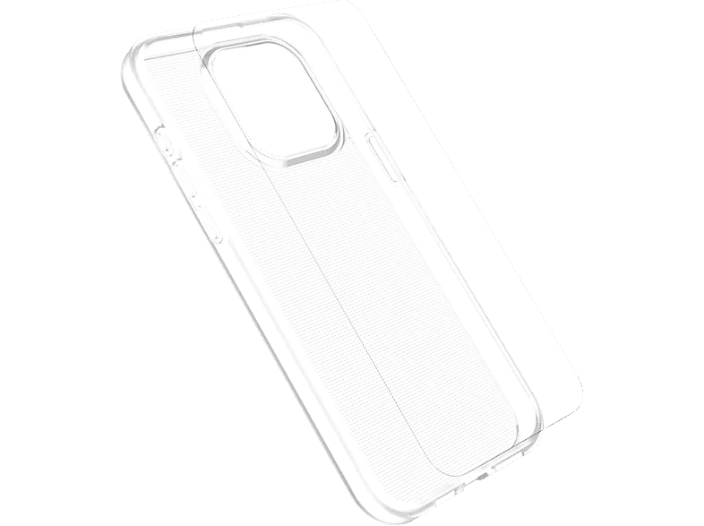 OTTERBOX React & Trusted Glass, Backcover, Apple, iPhone 15 Pro Max, Transparent von OTTERBOX