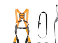 FallSafe BASIC 1 - 10m - Auffanggerät mit Auffanggurt &amp  2 Stück Karabinerhaken &amp  1m Befestigungsgurt von OTTO SCHACHNER