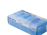 Nilex Einweghandschuh 8 (M) - Nitril puderfrei - ultradünn 0.05mm - blau - Box mit 100 Stück von OTTO SCHACHNER