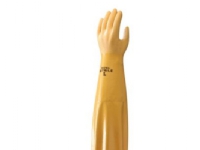 Showa Nitril-Handschuh Ru Größe 8 - ARX, mit Baumwoll-Interlock-Futter, Länge: 65 cm von OTTO SCHACHNER