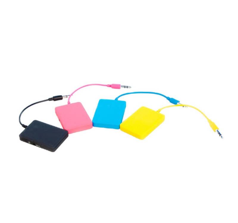 InnovaGoods 1 x Bluetooth Audio-Receiver - Farbe: Rosa Handy-Halterung von InnovaGoods