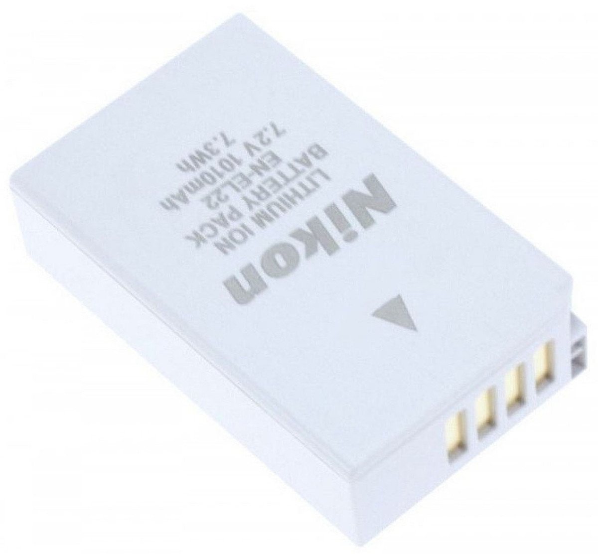 Akku für Nikon 1 S2 Li-Ion 7,2 Volt 1010 mAh grau Kamera-Akku 1010 mAh (7.2 V) von OTTO