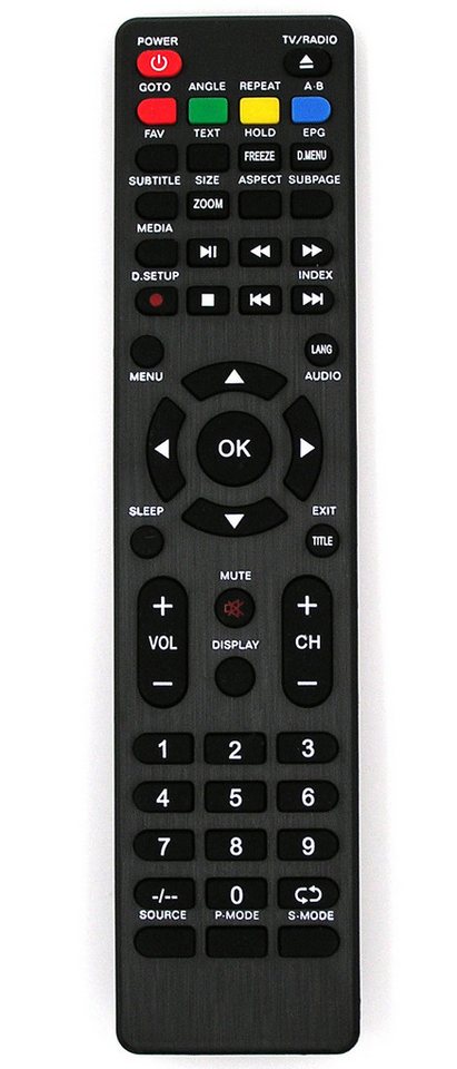 Alltro Ersatz Fernbedienung für JTC 3050C / DVB-14809 JAY-Tech / 50 Zoll LED Fernbedienung Alltro Ersatz Fernbedienung für JTC 3050C / DVB-14809 JAY-Tech / 50 Zoll LED Fernbedienung von Alltro