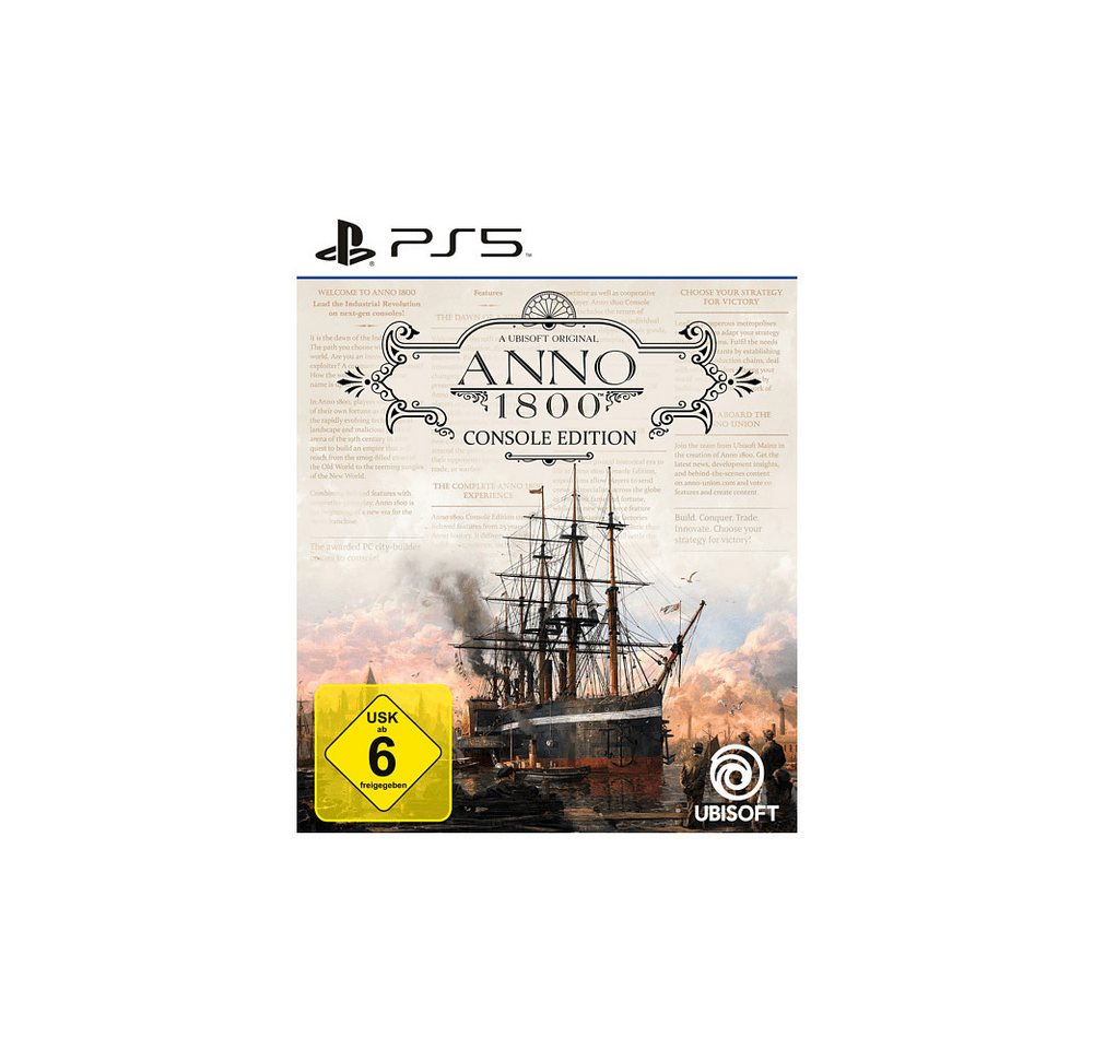 Anno 1800 - Console Edition PS5-Spiel Anno 1800 - Console Edition PS5-Spiel von OTTO