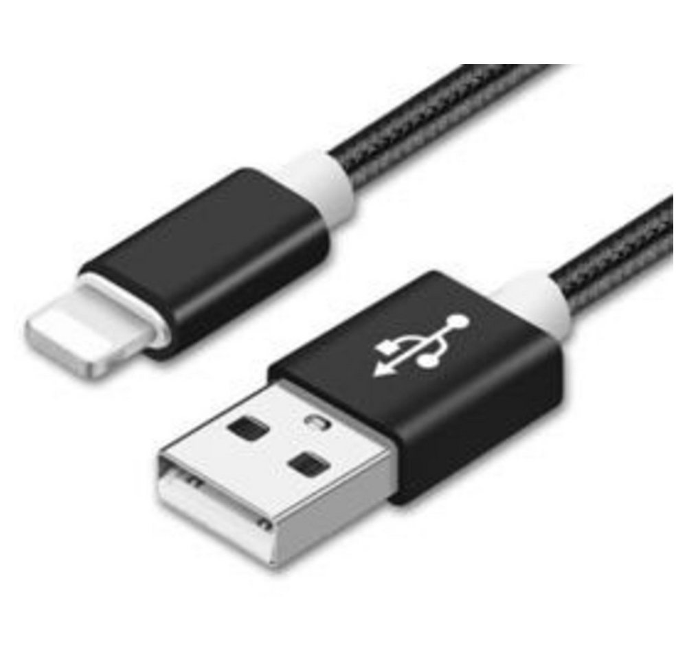 Reekin REEKIN Apple iPad/iPhone/iPod Anschlusskabel [1x USB 2.0 Stecker A - 1 Smartphone-Kabel, (100.00 cm) von Reekin