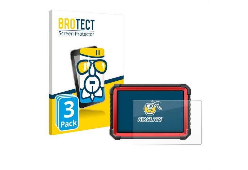 BROTECT Displayschutzglas Schutzglas für Launch X-431 PRO3S+ V5.0, 3 Stück, Schutzfolie Display Schutz Glas Folie klar von BROTECT