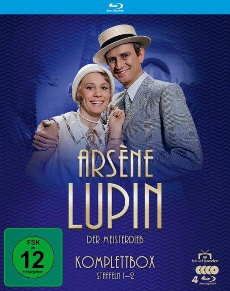 Alive Blu-ray Arsène Lupin - Der Meisterdieb - Komplettbox. Staffel.1-2, 4 Blu-ray von Alive