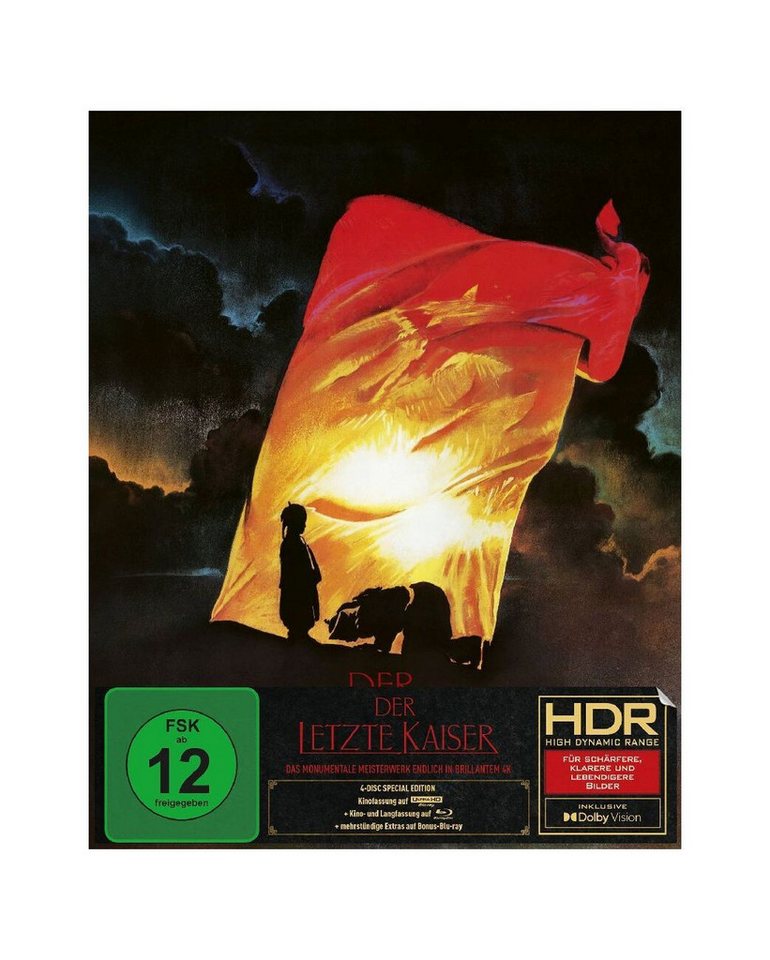 Blu-ray Der letzte Kaiser, 4-Disc Special Edition (4K Ultra HD Blu-ray +... Blu-ray Der letzte Kaiser, 4-Disc Special Edition (4K Ultra HD Blu-ray +... von OTTO