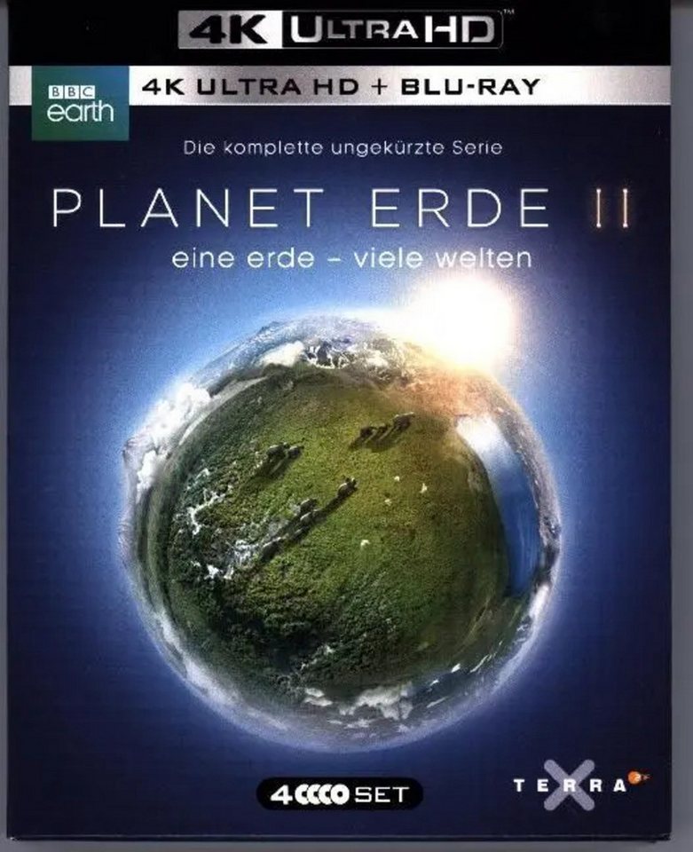 Blu-ray Planet Erde: eine erde - viele welten 4K. Tl.2, 4 UHD-Blu-ray Blu-ray Planet Erde: eine erde - viele welten 4K. Tl.2, 4 UHD-Blu-ray von OTTO