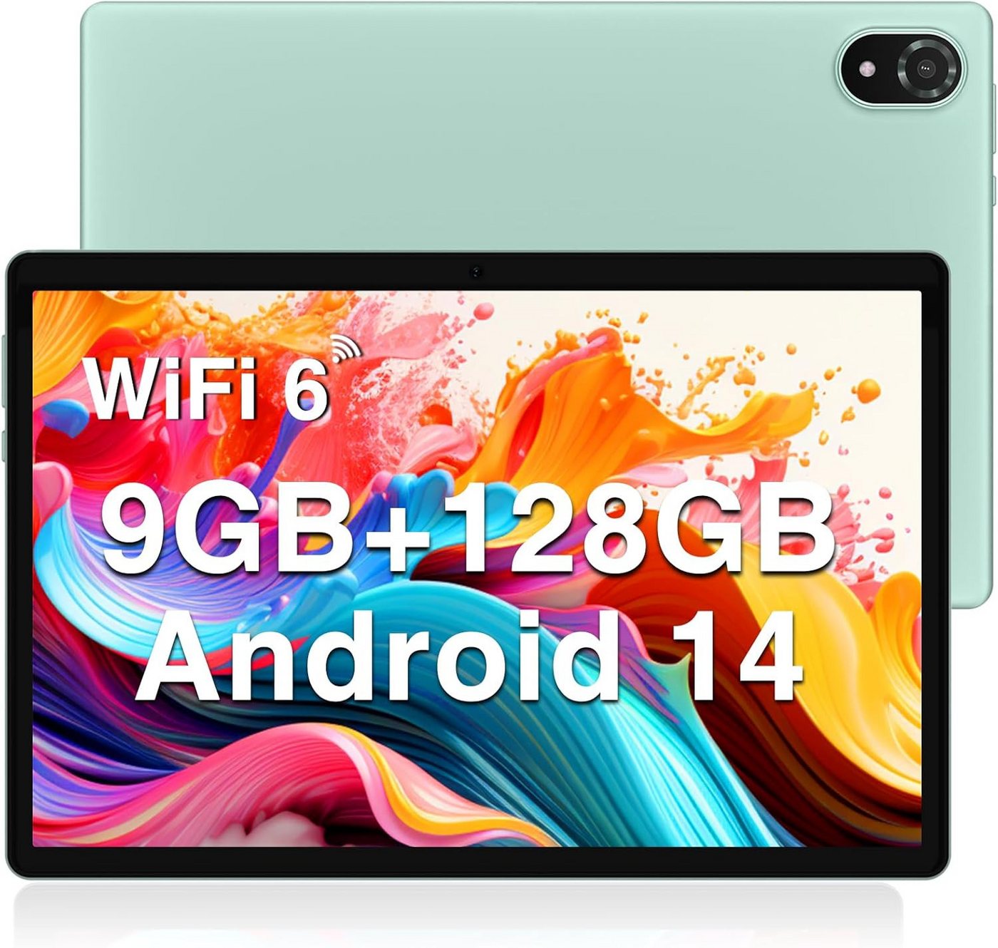 DOOGEE 9 GB RAM WIFI 6 BT 5.0 5060mAh Tablet (10", 128 GB, Android 14, Schnelles Gerät mit großem Speicher und brillanter Anzeige) von DOOGEE