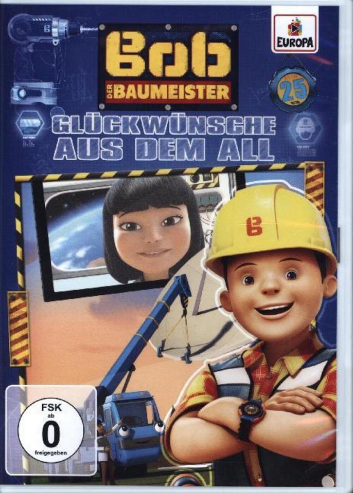 DVD Bob der Baumeister - Glückwünsche aus dem All, 1 DVD DVD Bob der Baumeister - Glückwünsche aus dem All, 1 DVD von OTTO