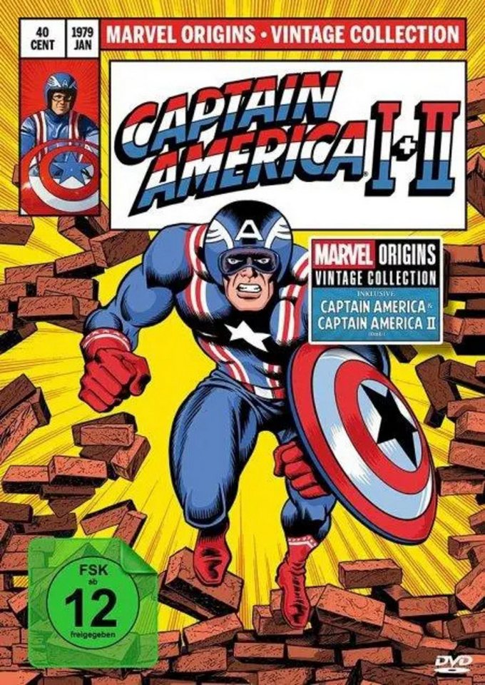 DVD Captain America I+II - Marvel Origins von OTTO