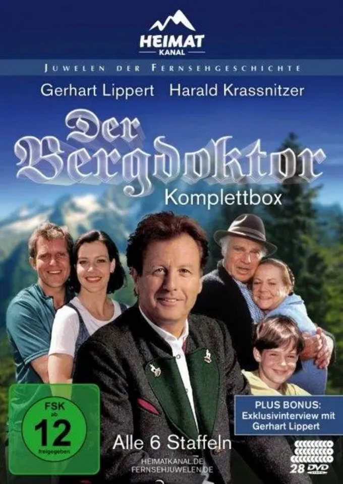 DVD Der Bergdoktor - Heimatkanal Gesamtedition (28 DVDs) von OTTO