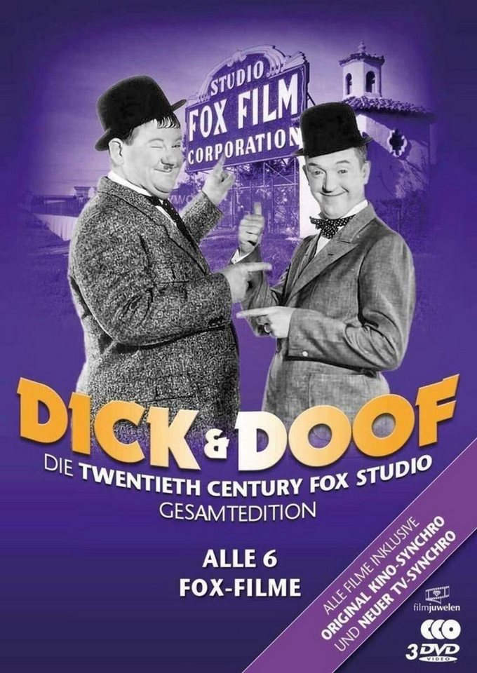 DVD Dick und Doof - Die Fox-Studio-Gesamtedition (Alle 6 Fox-Filme). 3... von OTTO