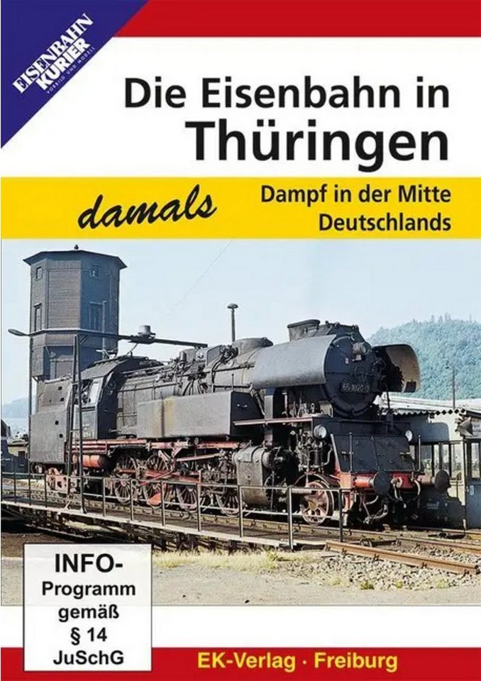 DVD Die Eisenbahn in Thüringen - damals, 1 DVD-Video DVD Die Eisenbahn in Thüringen - damals, 1 DVD-Video von OTTO