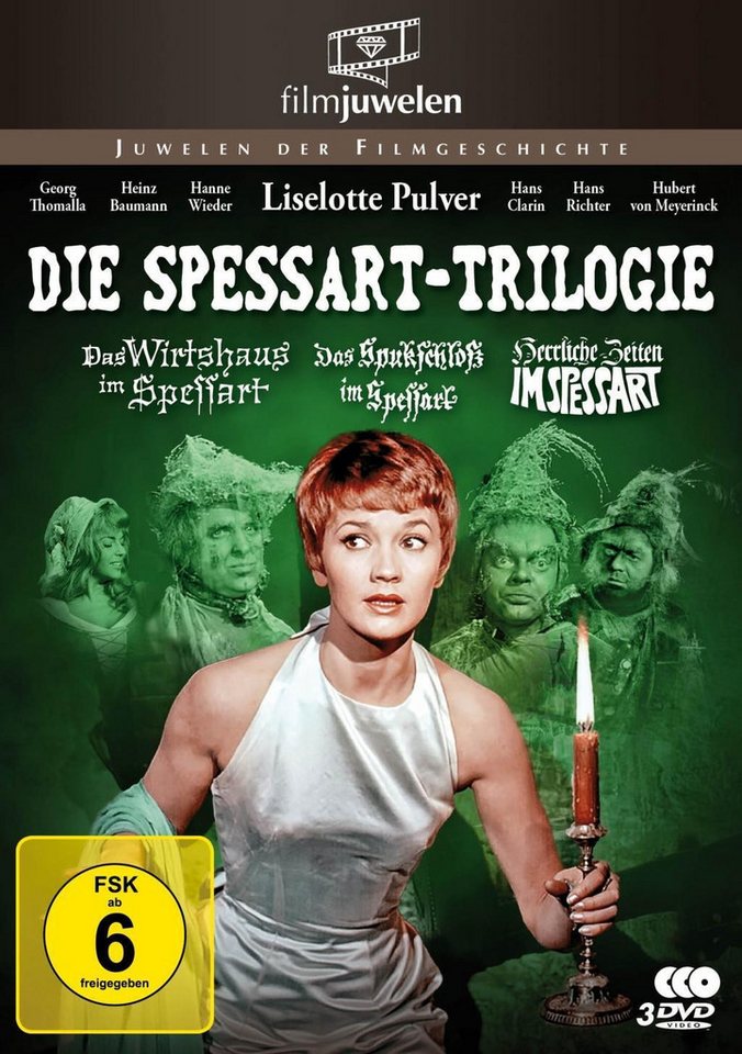DVD Die Spessart-Trilogie: Alle 3 Spessart-Komödien mit Lilo Pulver DVD Die Spessart-Trilogie: Alle 3 Spessart-Komödien mit Lilo Pulver von OTTO
