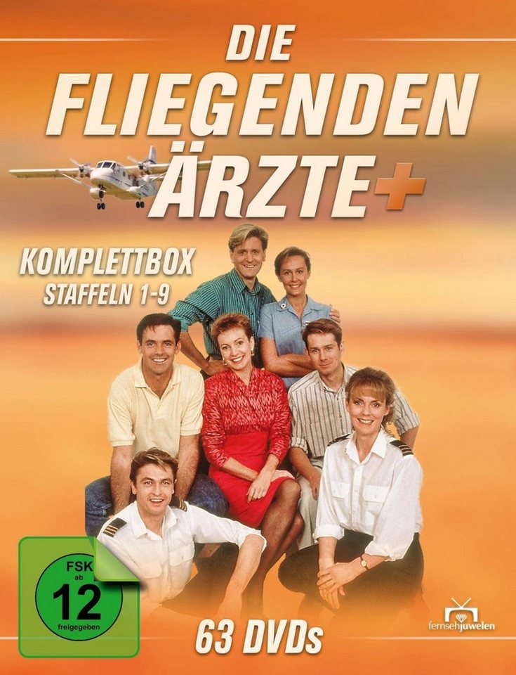 DVD Die fliegenden Ärzte - Komplettbox (Staffel 1-9) von OTTO