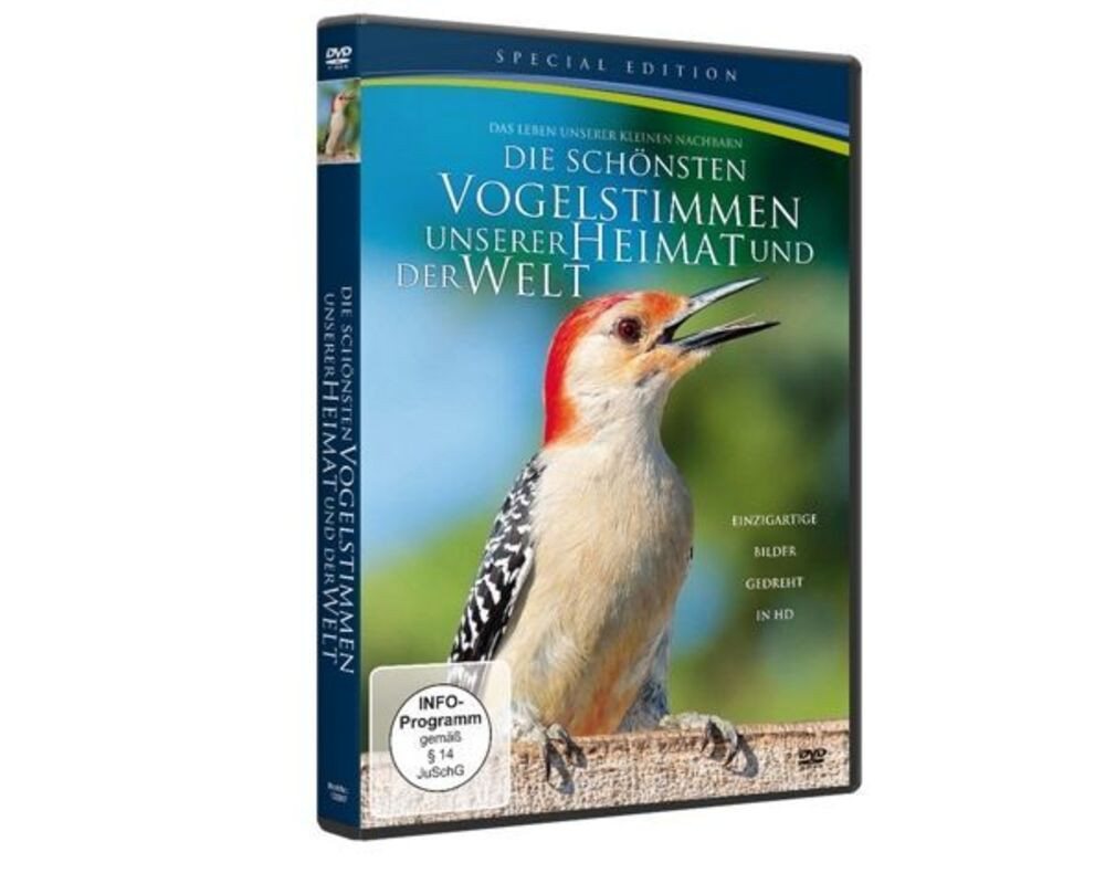 DVD Die schönsten Vogelstimmen unserer Heimat und der Welt, 1 DVD DVD Die schönsten Vogelstimmen unserer Heimat und der Welt, 1 DVD von OTTO