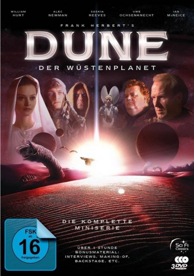 Alive DVD Dune: Der Wüstenplanet, Der TV-Mehrteiler, 3 DVDs von Alive