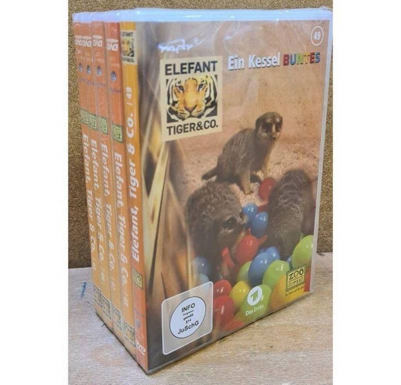 DVD FanBox Elefant, Tiger & Co.. Tl.45-49, 5 DVD von OTTO