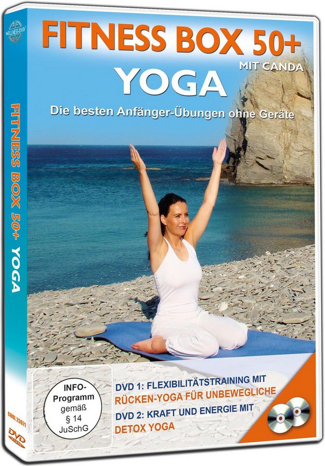 DVD Fitness Box 50+ Yoga - Die besten Anfänger-Übungen ohne Geräte DVD Fitness Box 50+ Yoga - Die besten Anfänger-Übungen ohne Geräte von OTTO