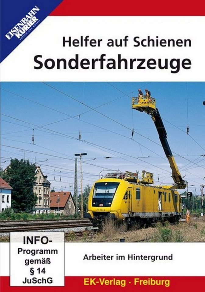 DVD Helfer auf Schienen - Sonderfahrzeuge, 1 DVD von OTTO