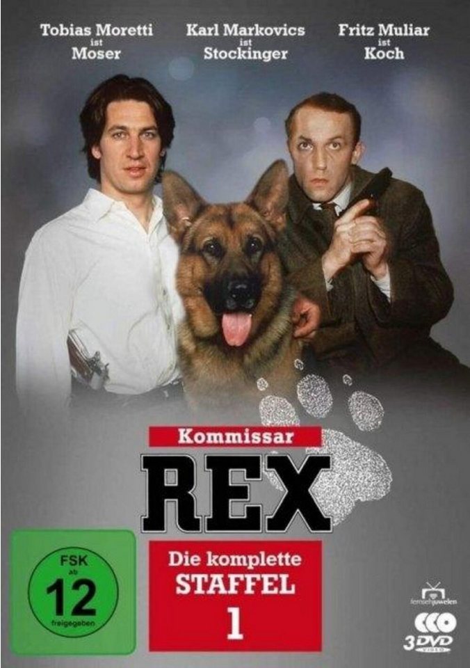 DVD Kommissar Rex - Die komplette 1. Staffel. 3 DVDs DVD Kommissar Rex - Die komplette 1. Staffel. 3 DVDs von OTTO