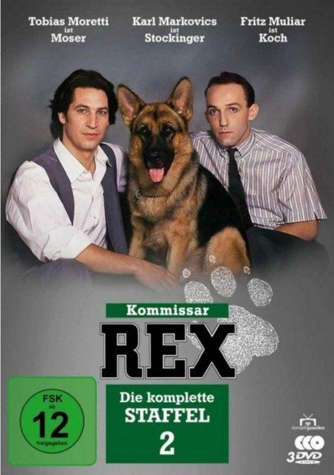 DVD Kommissar Rex - Die komplette 2. Staffel. 3 DVDs DVD Kommissar Rex - Die komplette 2. Staffel. 3 DVDs von OTTO