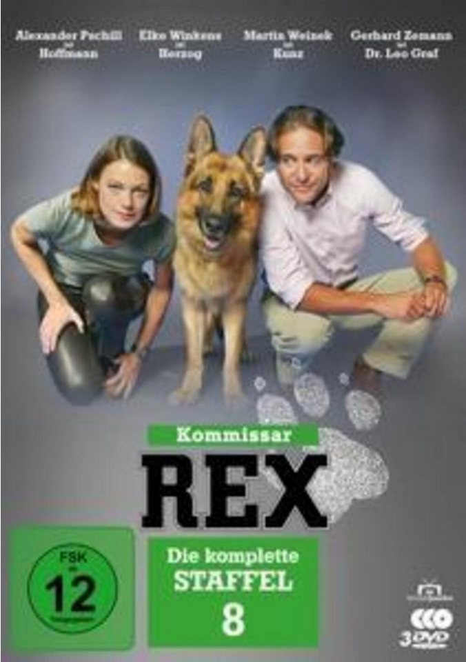 DVD Kommissar Rex - Die komplette 8. Staffel (3 DVDs) von OTTO