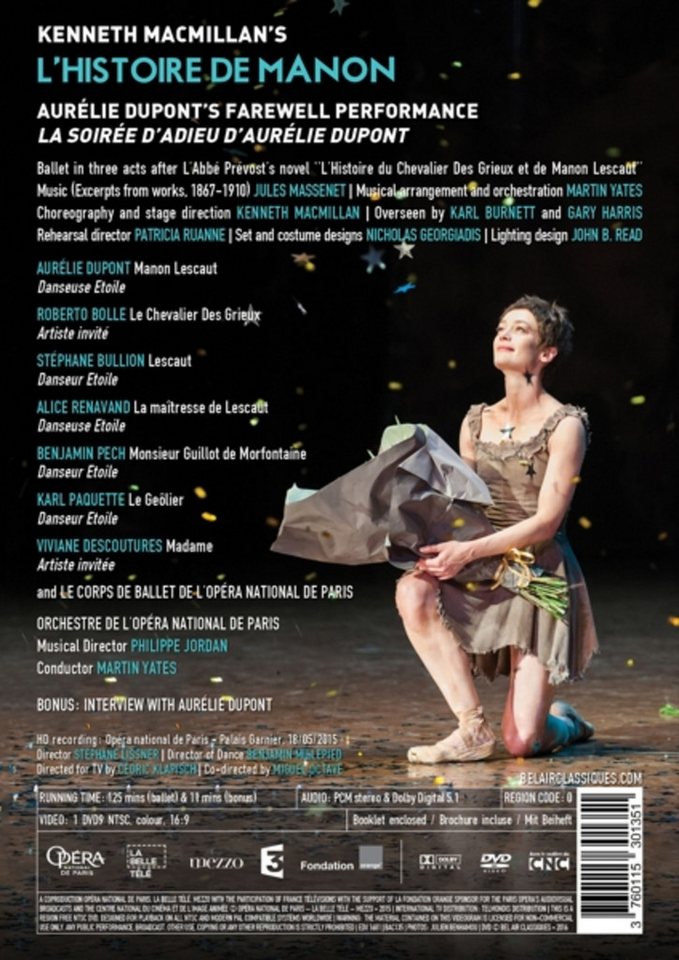 DVD L'Histoire de Manon DVD L'Histoire de Manon von OTTO