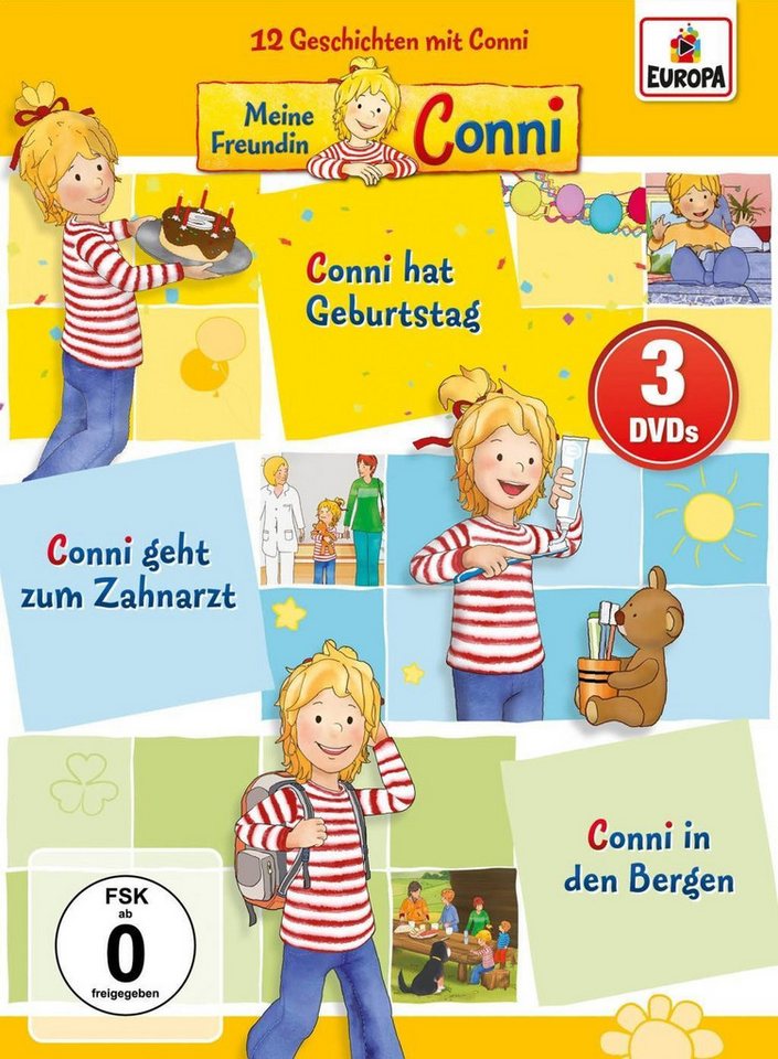 DVD Meine Freundin CONNI 3er Box 02 (Folgen 4, 5, 6) von OTTO