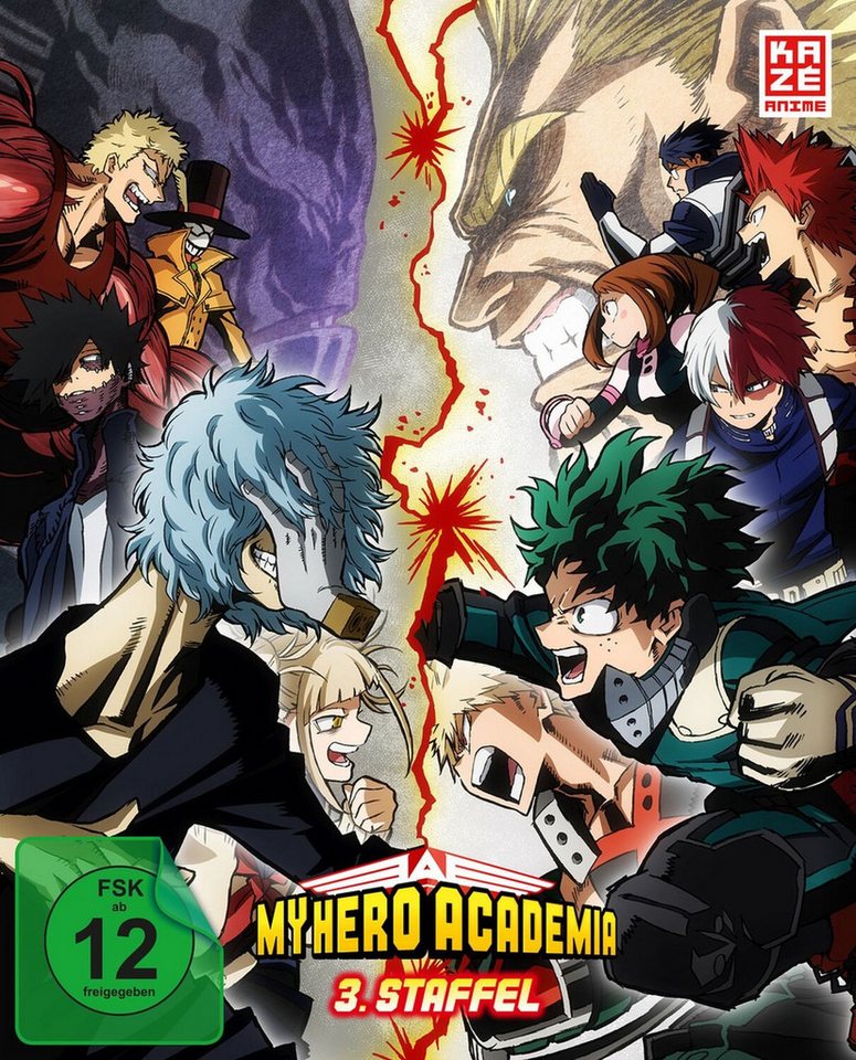 DVD My Hero Academia Staffel 3 (Gesamtausgabe) von OTTO