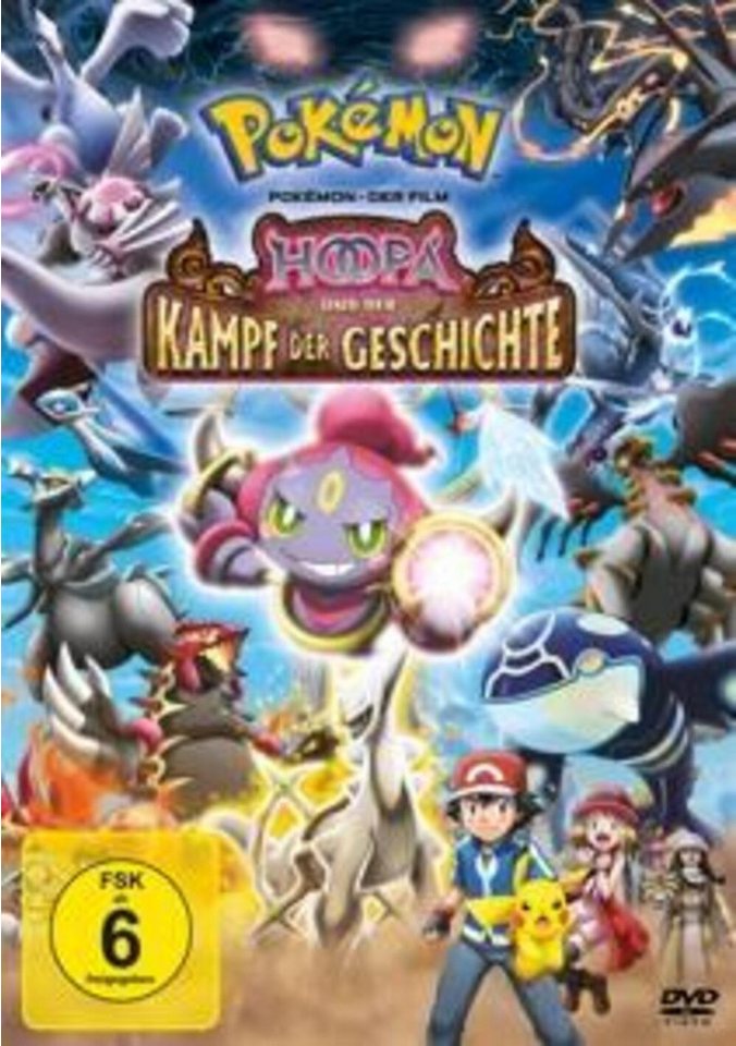 DVD Pokémon - Der Film: Hoopa und der Kampf der Geschichte DVD Pokémon - Der Film: Hoopa und der Kampf der Geschichte von OTTO