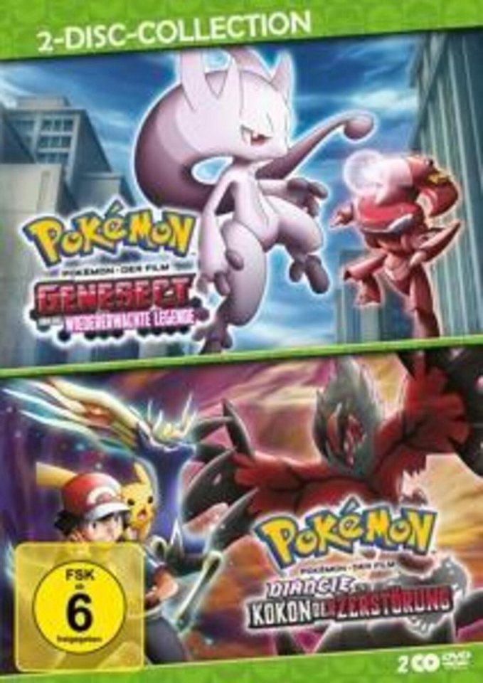 DVD Pokémon: Genesect und die wiedererwachte Legende & Diancie und der... DVD Pokémon: Genesect und die wiedererwachte Legende & Diancie und der... von OTTO