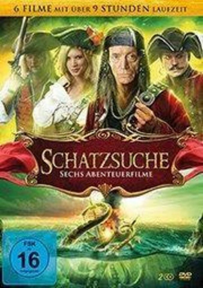 DVD Schatzsuche: Sechs Abenteuerfilme DVD Schatzsuche: Sechs Abenteuerfilme von OTTO