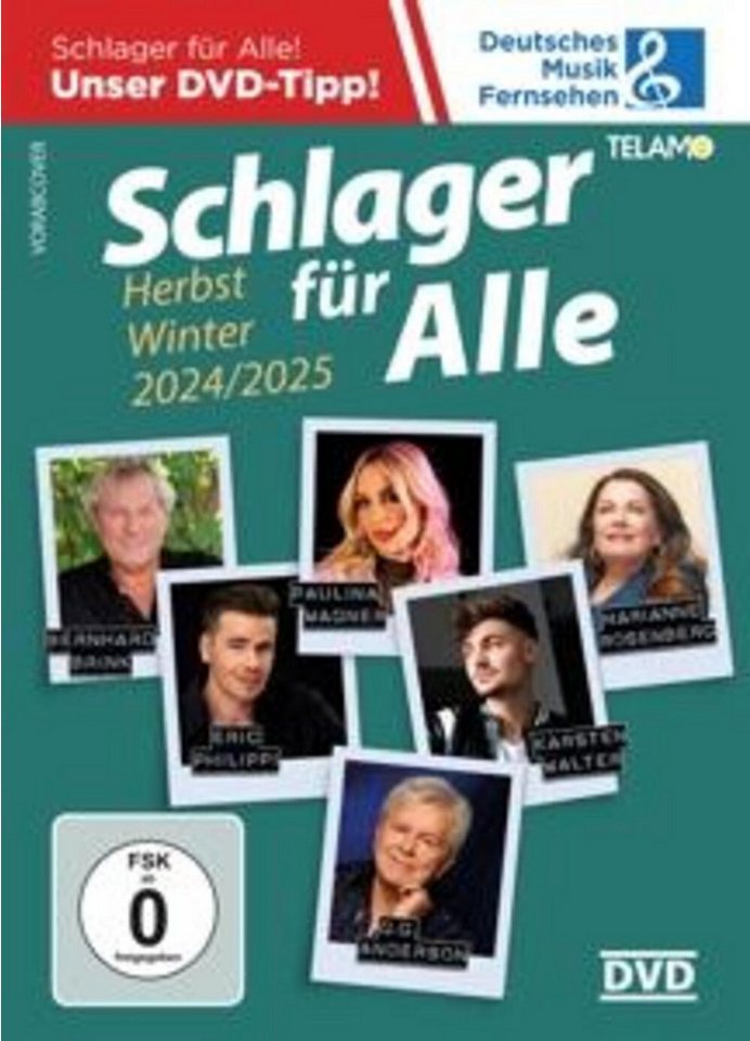 DVD Schlager für Alle-Herbst/Winter 2024/2025 DVD Schlager für Alle-Herbst/Winter 2024/2025 von OTTO
