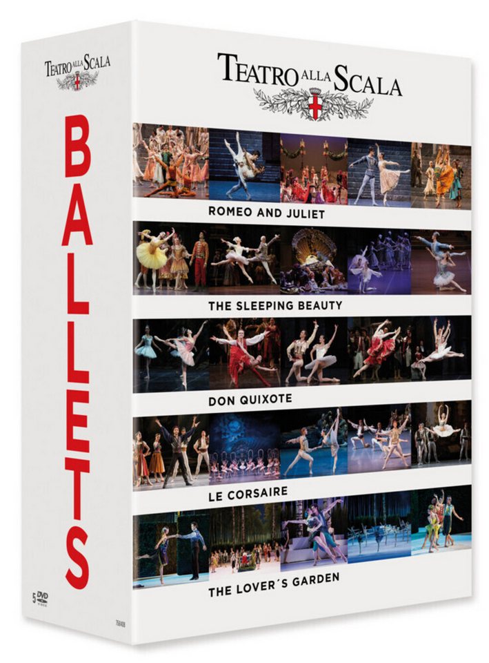 Major DVD Teatro alla Scala Ballet Box, 7 DVD Major DVD Teatro alla Scala Ballet Box, 7 DVD von Major