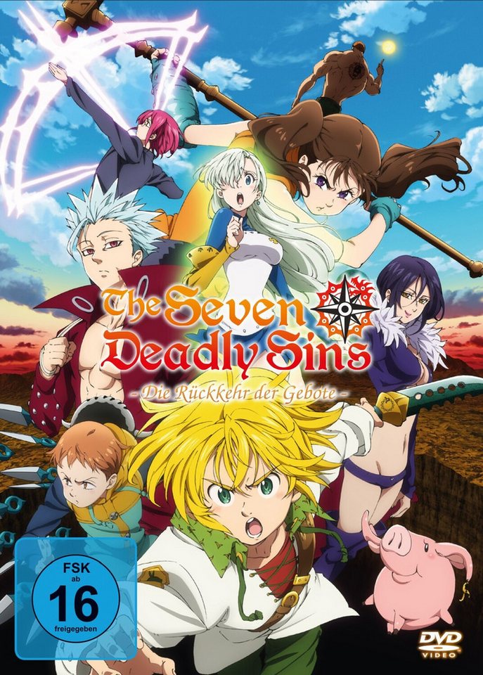 DVD The Seven Deadly Sins: Die Rückkehr der Gebote Staffel 2... DVD The Seven Deadly Sins: Die Rückkehr der Gebote Staffel 2... von OTTO