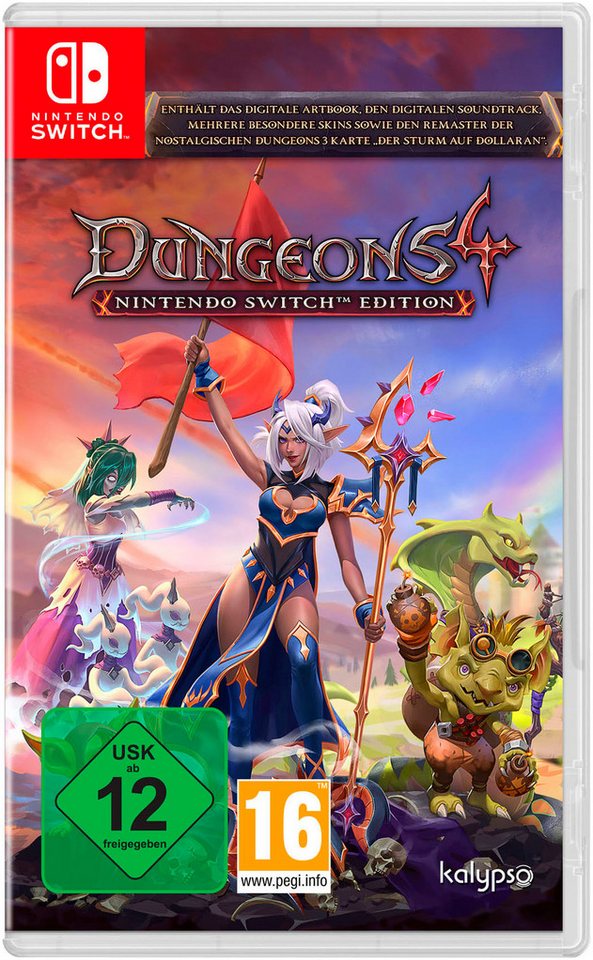 Dungeons 4 - Deluxe Edition Nintendo Switch von Kalypso Media