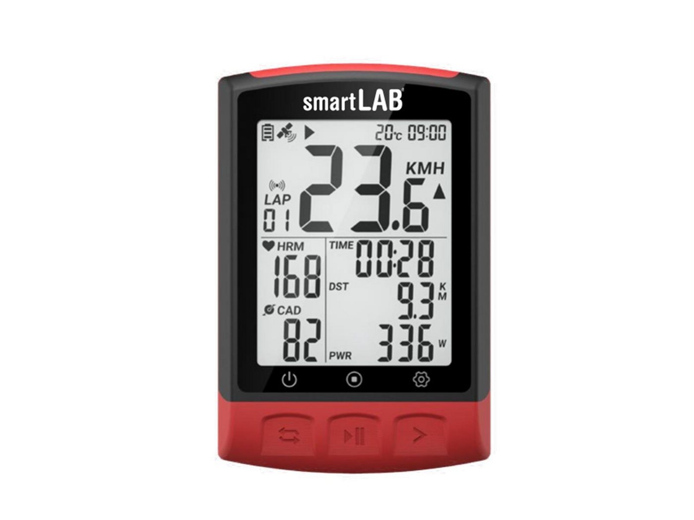 Fahrradcomputer smartLAB bike2 smarter GPS Fahrrad Computer mit ANT+ & Bluetooth von OTTO